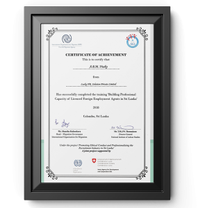 AWARD OF SWISS AGENCY FOR DEVELOPMENT AND COOPERATION SDC